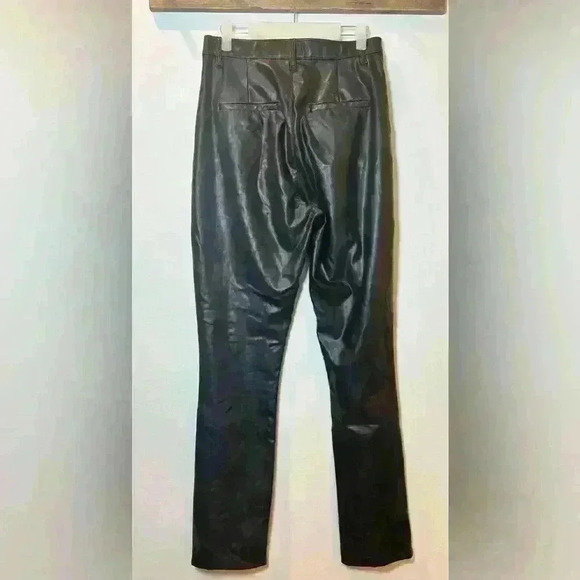 Abercrombie & Fitch womens skinny ultra high-rise size 31 faux leather pants - Picture 5 of 5